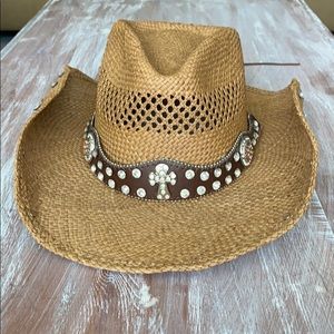 Women’s Bullhide Cowboy Hat Light Brown Medium